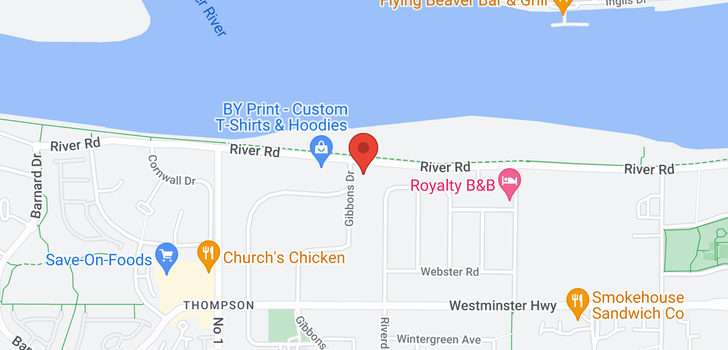 map of 4380 RIVER ROAD